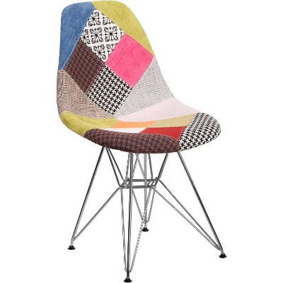 Elon Series Fabric Chair Milan Patchwork - Riverstone Furniture Collection