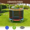 Huxxion 60" Trampoline for Kids, 5FT Mini Indoor and Outdoor Toddler Trampoline with Net - 2 of 4