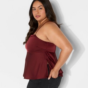 Women's Satin Camisole - Wild Fable™ - 1 of 3