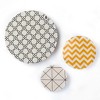 SUPERBEE Beeswax Wrap for Food, Set of 3 Bees Wax Wraps, Reusable Bees Wrap Paper for Wrapping Foods - 2 of 4