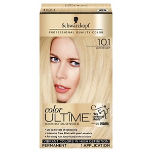 Schwarzkopf Color Ultime Iconic Blondes Hair Color 10.1 Light Blonde - 2.03 fl oz, 10.1 Light Yellow