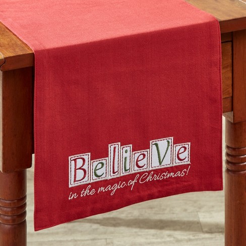 Believe Table Runner