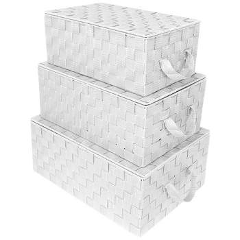 Juvale 4-Tier Clear Plastic Jewelry Storage Box, Stackable Hair Accessories Organizer for Girl's Hair Ties, Clips, Bows, 4.5 x 6.9 in
