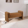 Meridian Furniture,Sloan Velvet Bench - 2 of 4