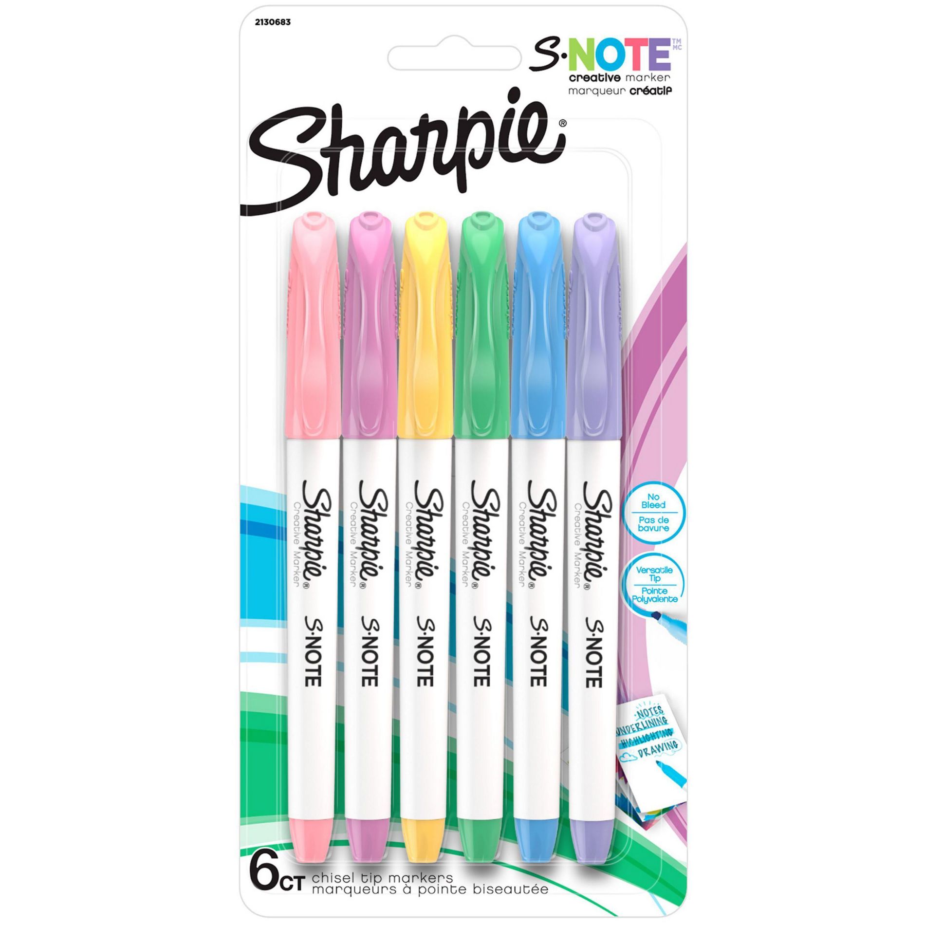 Sharpie S-Note 6ct
