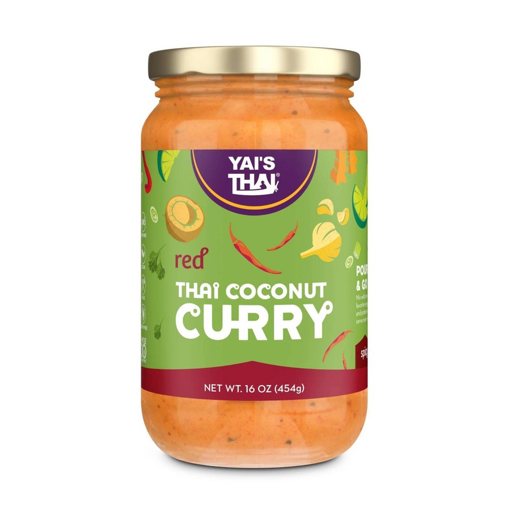 UPC 864305000178 product image for Yai's Thai Red Thai Coconut Curry - 16oz | upcitemdb.com