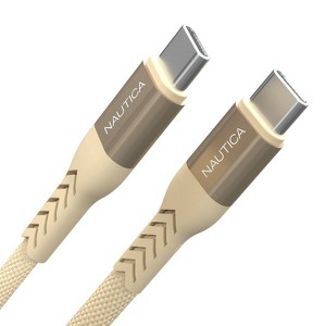 Nautica C30 USB-C to USB-C Cable – 65W Fast Charging & 480Mbps Data for Pixel, Samsung, Apple & More - 1 of 4