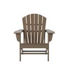 WestinTrends Dylan HDPE Outdoor Patio Adirondack Chairs with Ottomans (4-Piece Conversation Set) - image 3 of 4