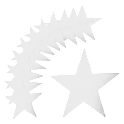 Unique Bargains Decor Material Colorful Cardboard Five Star Cutouts