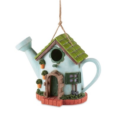 7.75" Watering Can Polyresin Birdhouse - Zingz & Thingz