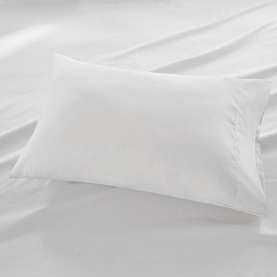 King White Deep Pocket Microfiber Cotton Sheet Set