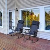 Yaheetech 2pcs 26in Foldable Outdoor Patio Lounge Camping Chair - 2 of 4