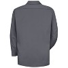 Red Kap Men's Long Sleeve Deluxe Heavyweight Cotton Shirt - 2 of 3