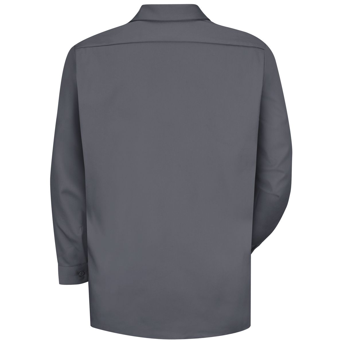 Red Kap Men's Long Sleeve Deluxe Heavyweight Cotton Shirt - thumbnail 2