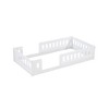 Gulches Wood Twin Size Platform Bed with Guardrail, White - 3 of 4