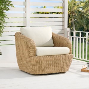 Spruce & Spring Patio Wicker Furniture Set Outdoor Rattan Bistro Set - 1 of 4