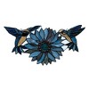 CHLOE Lighting SOAR Tiffany-style Blue Animal/Floral Design Window Panel 17Inch x 7.75Inch - 2 of 4