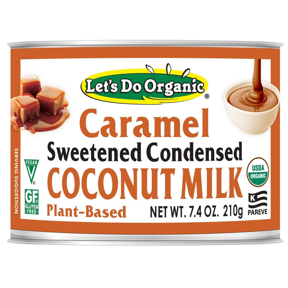 Let's Do Organic Caramel Condensed Coconut Milk 7.4oz