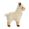 Aurora Small Llama Miyoni Realistic Stuffed Animal White 8.5" - 3 of 4