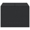 vidaXL Garden Storage Box Black 76.9 Gal Poly Rattan - 4 of 4