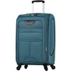 Okak Softside 3 Piece Luggage Set with Expandable Design, Checked Luggage with Upright Spinner, Lightweight Suitcase Set for Family - 4 of 4