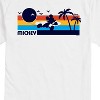 Men's - Disney - Mickey Sunset Pattern Short Sleeve Graphic T-Shirt - 2 of 4