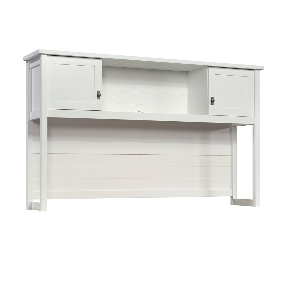 Photos - Display Cabinet / Bookcase Sauder Cottage Road 66" Desk Hutch White 