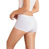 Leonisa  Simply Comfortable 3-Pack Stretch Cotton Boy short Panties - - 2 of 4