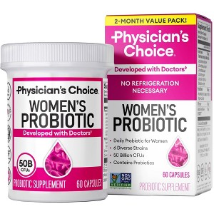 Physician's Choice 50 Billion CFU Women's Probiotic Capsules - 1 of 4