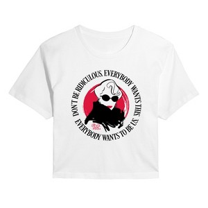 Women's - The Devil Wears Prada - Everybody Wants To Be Us Cropped Graphic T-Shirt - 1 of 4
