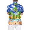 HAPPY BAY Mens Hawaiian Short Sleeve Button Down Shirt Men's Vacation Shirts Summer Beach Casual Tropical Shirts for Men Funny - image 4 of 4