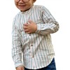 Boy's Atoka Round Collar Woven Long Sleeve Shirt - ME & HENRY - 2 of 3