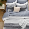5/7 Pcs Bedding Set with Cationic Dyeing for Striking Double-Sided Contrast - 3 of 4