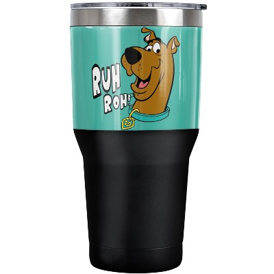 Scooby Doo! Ruh Roh Steel Tumbler 30oz Coffee Travel Mug