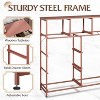 GALAXHERO Dresser 9-Drawer Fabric Storage Tower Chest for Bedroom, Hallway, Closet with Fabric Bins, Steel Frame, Wood Top, Easy Pull Handle - 4 of 4