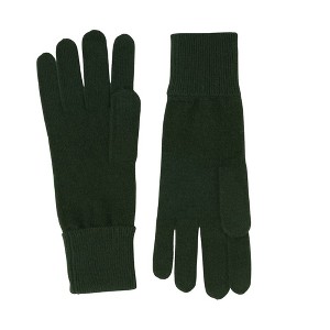 JENNIE LIU 100% Cashmere Knitted Gloves - 1 of 2