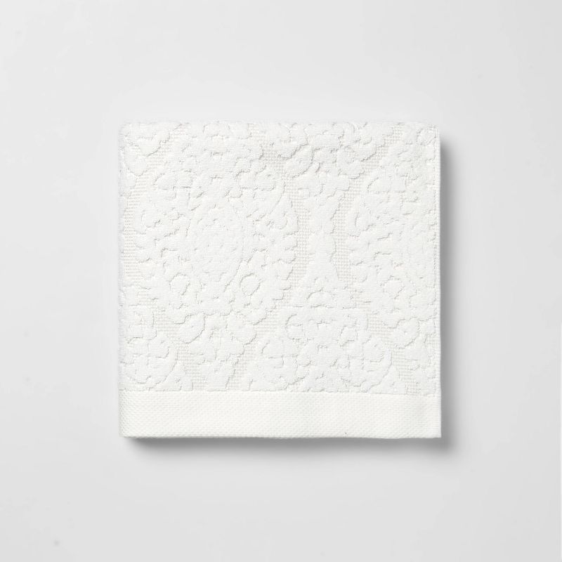 Ogee Towel White - Threshold™, 1 of 9