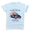 Simply Sage Market Farm Fresh Flowers Truck Garment Dyed Tee - 2 of 4
