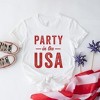 Simply Sage Market Women's Party In The USA Short Sleeve Graphic Tee - 3 of 4