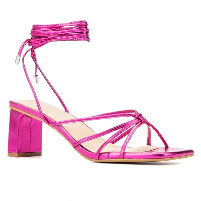 Fashion To Figure Women's Lana Strappy Heel Sandal - Wide Width