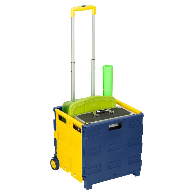 Honey-Can-Do Rolling Folding Carry All Crate, 2 of 4