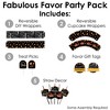 Big Dot of Happiness Give Thanks - Thanksgiving Party Favors and Cupcake Kit - Fabulous Favor Party Pack - 100 Pieces - 2 of 4
