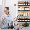 Magnetic Spice Rack Organizer for Fridge Seasoning Organizer for Kitchen Storage With Screw Magnetic Shelf - 3 of 4