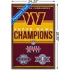 Trends International NFL Washington Commanders - Champions 23 Framed Wall Poster Prints - 3 of 4