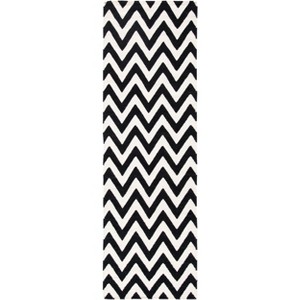 Dhurries DHU557 Hand Woven Flat Weave Indoor Rugs - Safavieh - 1 of 4