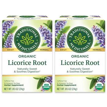 Traditional Medicinals Licorice Root Organic Tea - 32ct