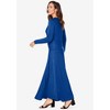 Jessica London Women's Plus Size 2-Piece Dolman Sleeve Skirt Set - 4 of 4