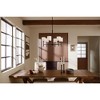 Kichler Lighting Ali 6 - Light Chandelier in  Black - 3 of 4
