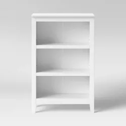 Carson 48" 3 Shelf Bookcase White - Threshold™