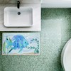 Stupell Industries Fun Blue Fish Underwater Printed Plush Bathroom Floor Mat, design by Audrey Jeanne Roberts - 3 of 4